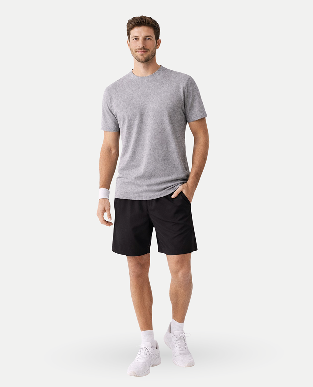 T-Shirt Black Round Neck | Pima Cotton Men