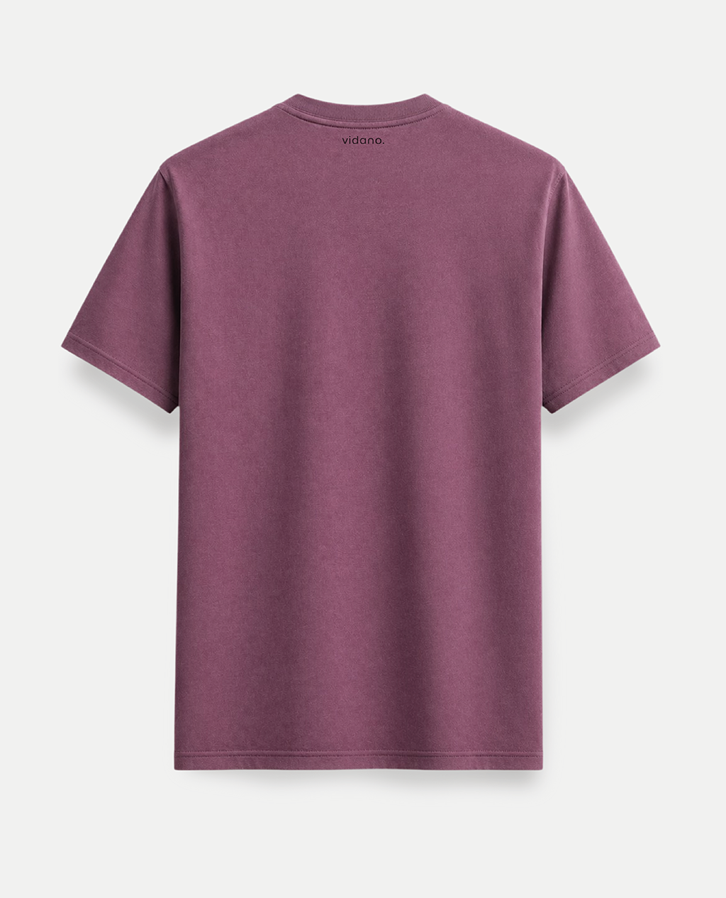 T-Shirt Dust Wine Round Neck | Limited Edition Pima Cotton Men