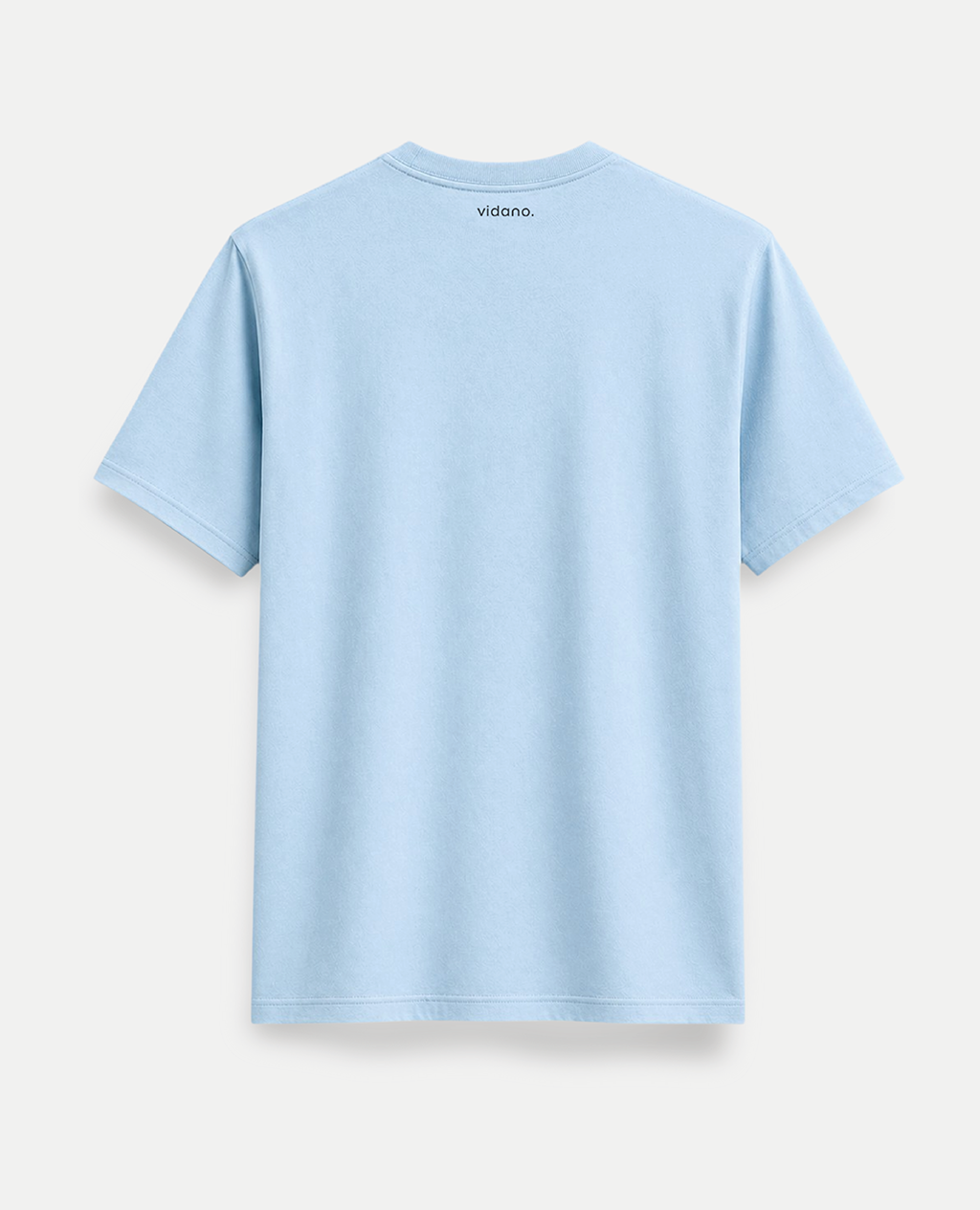 T-Shirt Glacier Blue Round Neck | Limited Edition Pima Cotton Men