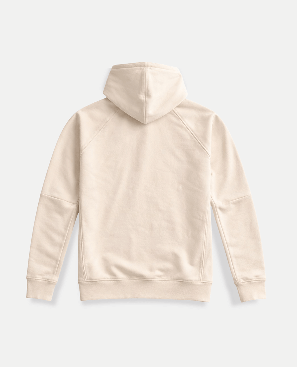 Hoodie Cream Lightweight Round Neck | Pima Cotton