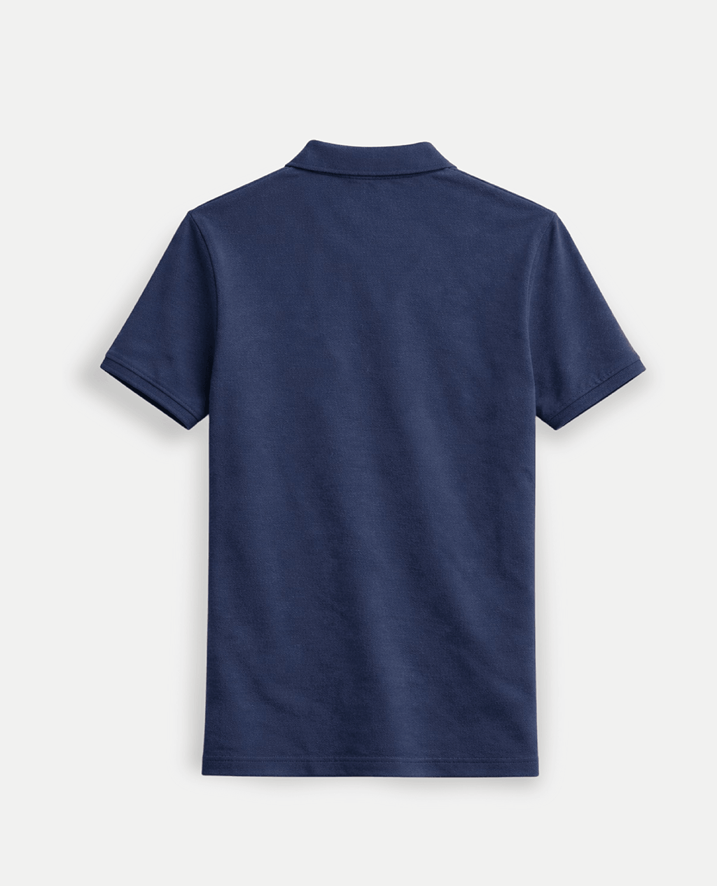 Polo Navy Blue Open Collar | Pima Cotton Men