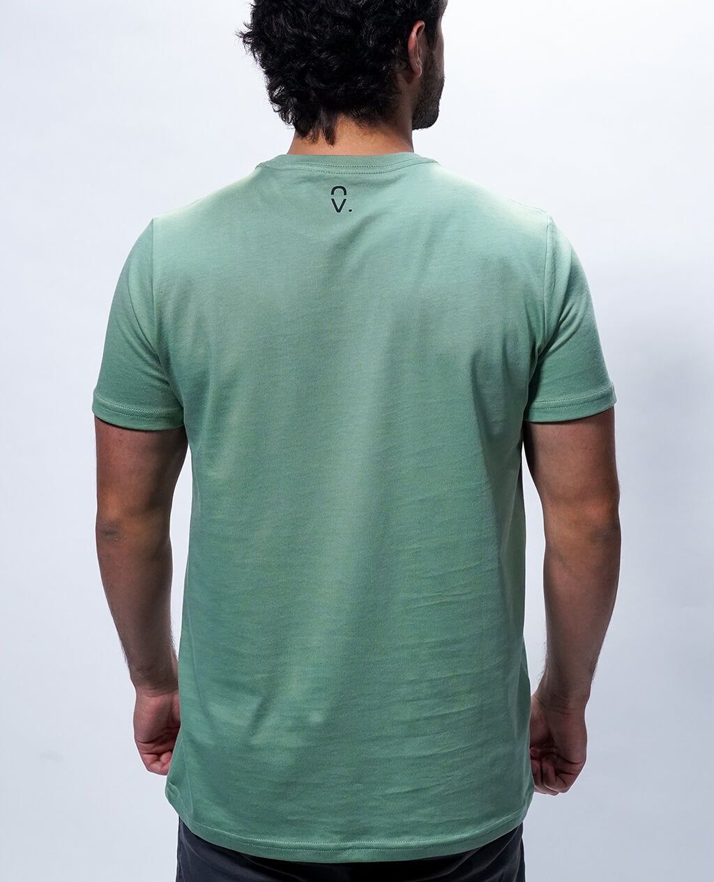 T-Shirt Aqua Round Neck | Limited Edition Pima Cotton Men