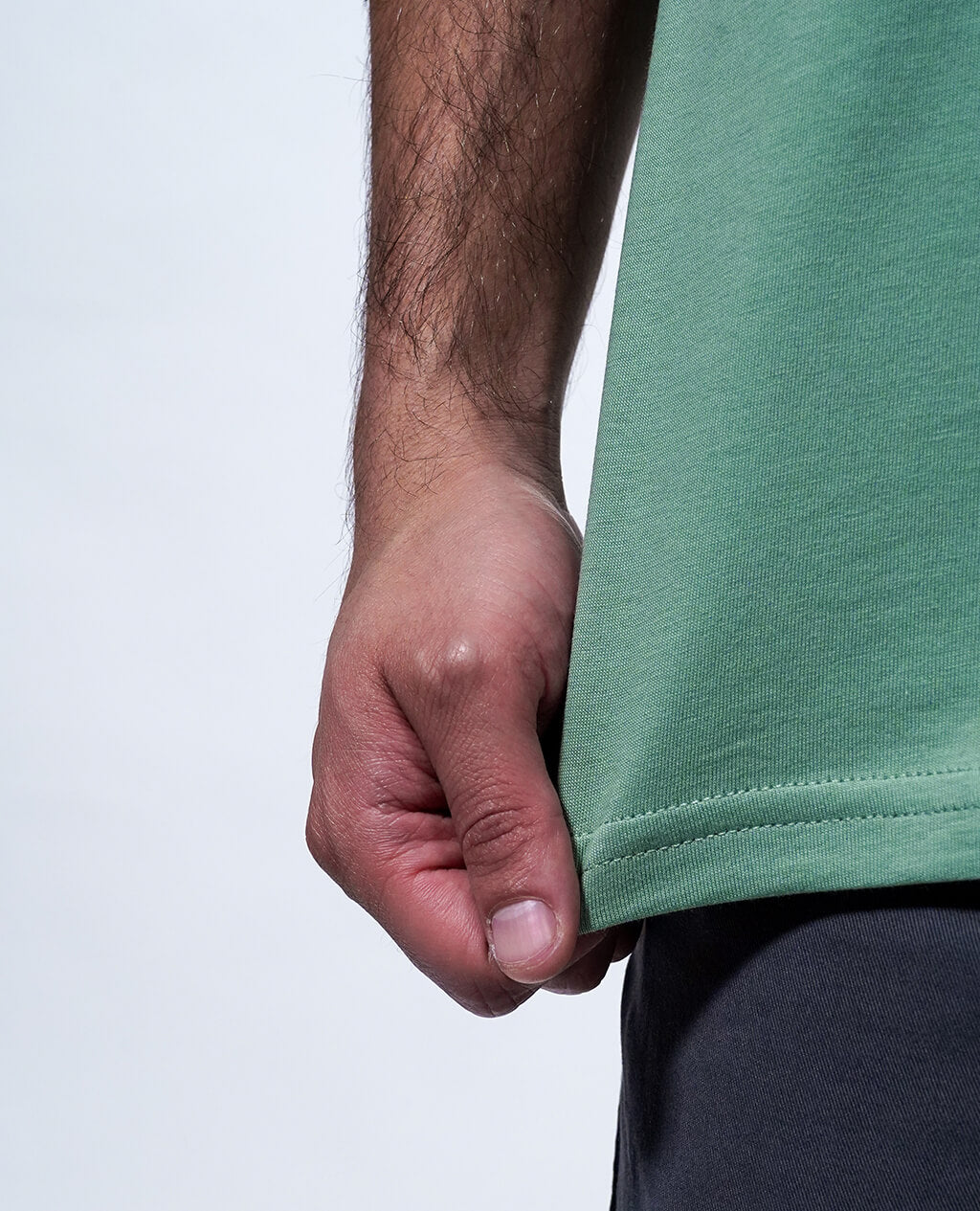 T-Shirt Aqua Round Neck | Limited Edition Pima Cotton Men