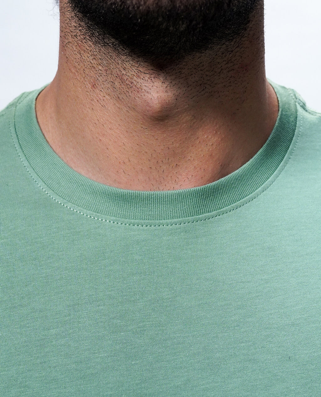 T-Shirt Aqua Round Neck | Limited Edition Pima Cotton Men