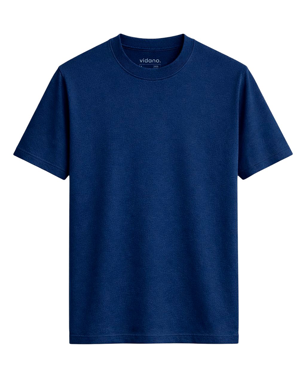 T-Shirt Blue Steel Round Neck | Limited Edition Pima Cotton Men