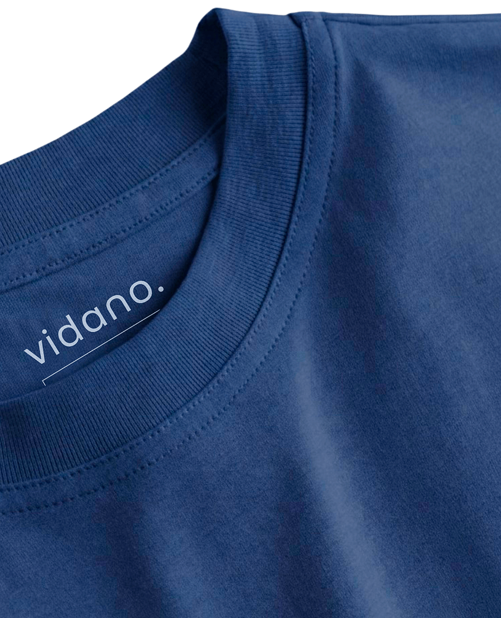 T-Shirt Blue Steel Round Neck | Limited Edition Pima Cotton Men