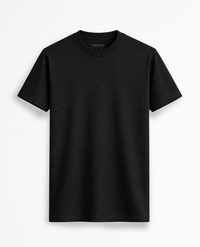 T-Shirt Black Round Neck