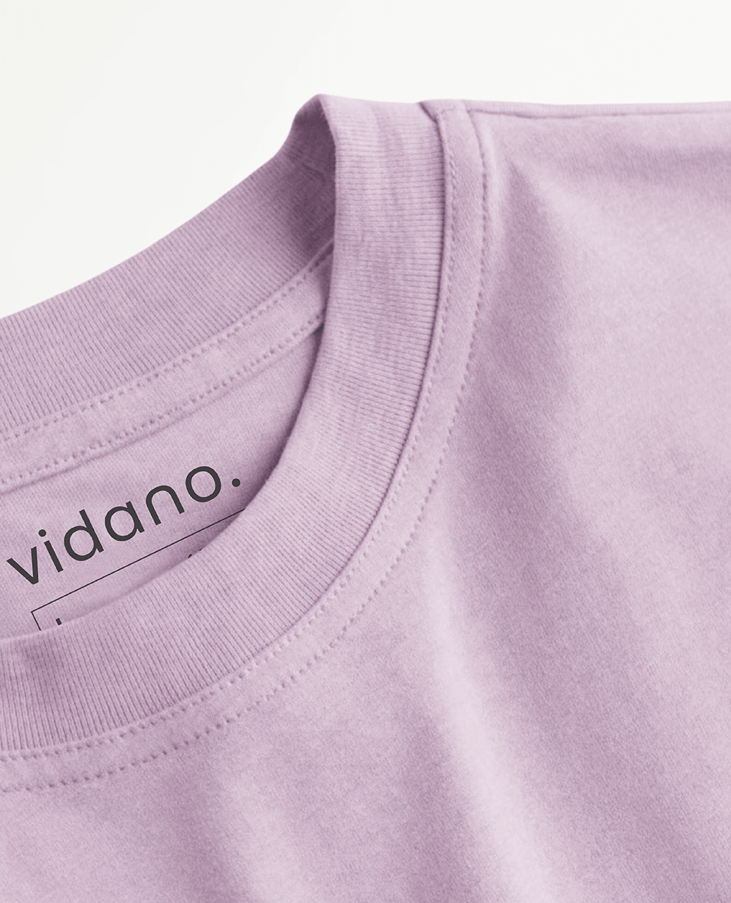 T-Shirt Lilac Round Neck | Limited Edition Pima Cotton Men