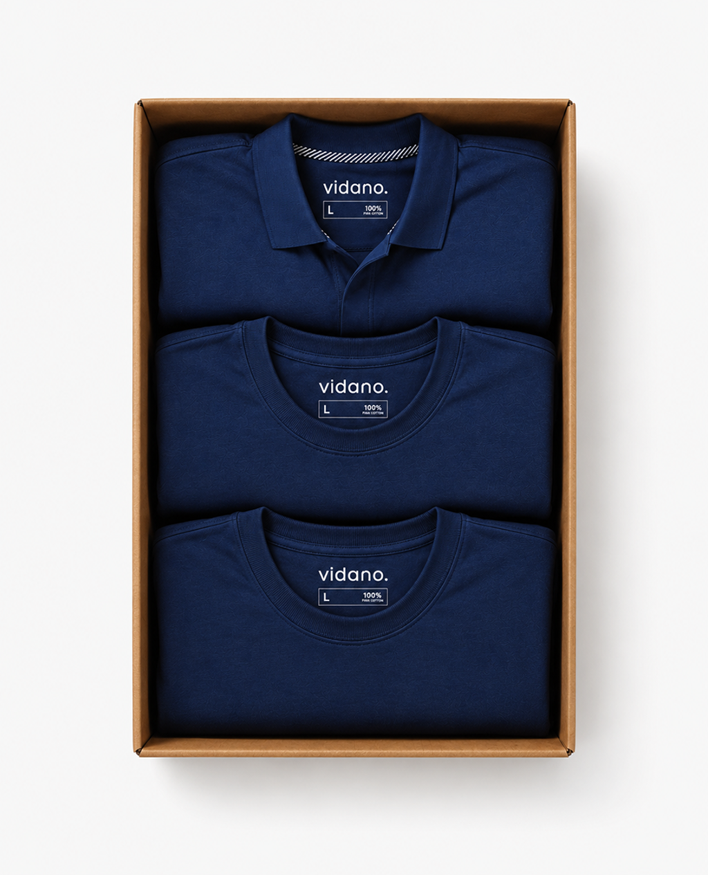 All Blue Steel Shirt Bundle
