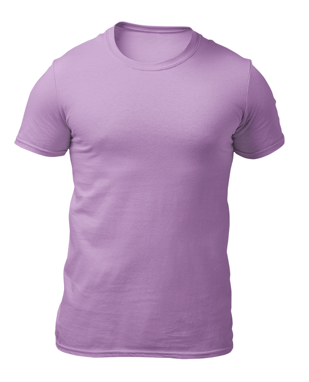 T-Shirt Lilac Round Neck | Limited Edition Pima Cotton Men