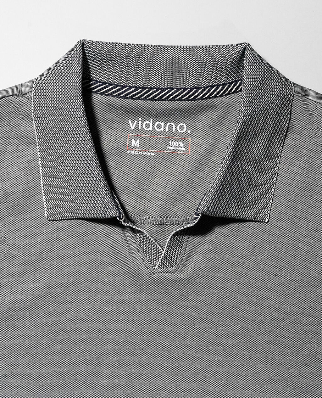 Polo Shirt Men Gray