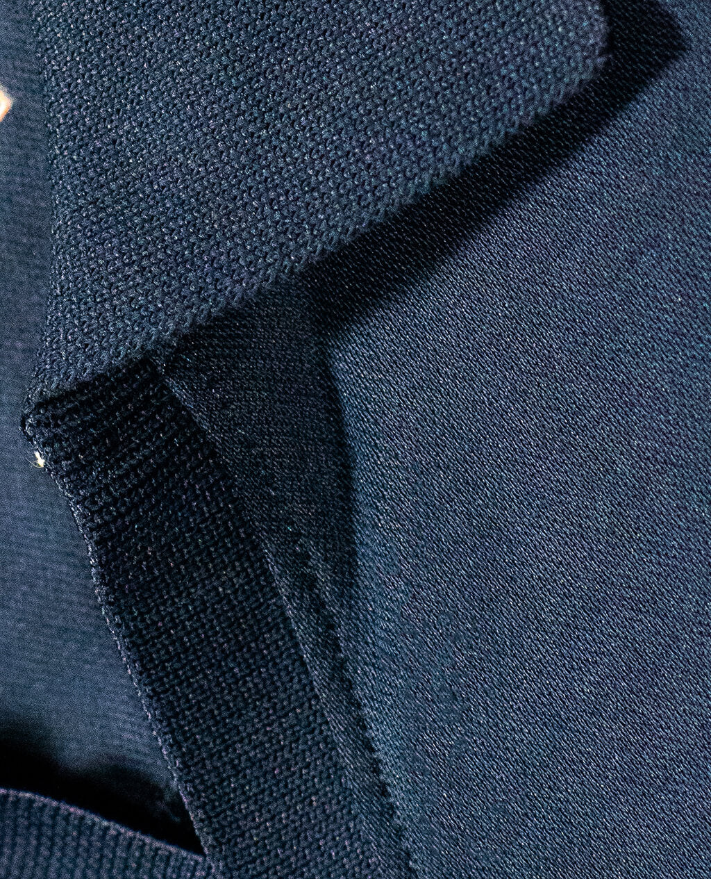 Polo Navy Blue Open Collar | Pima Cotton Men