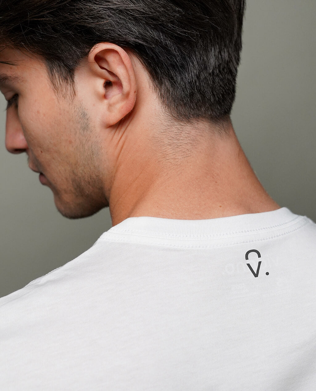 T-Shirt White Round Neck | Pima Cotton Men