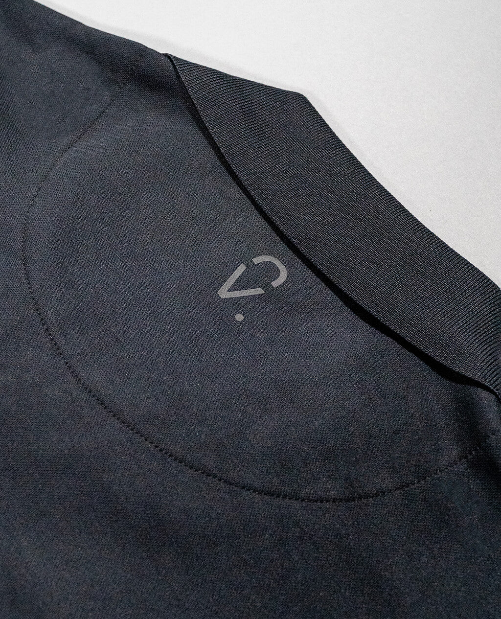 Polo Black Open Collar | Pima Cotton Men