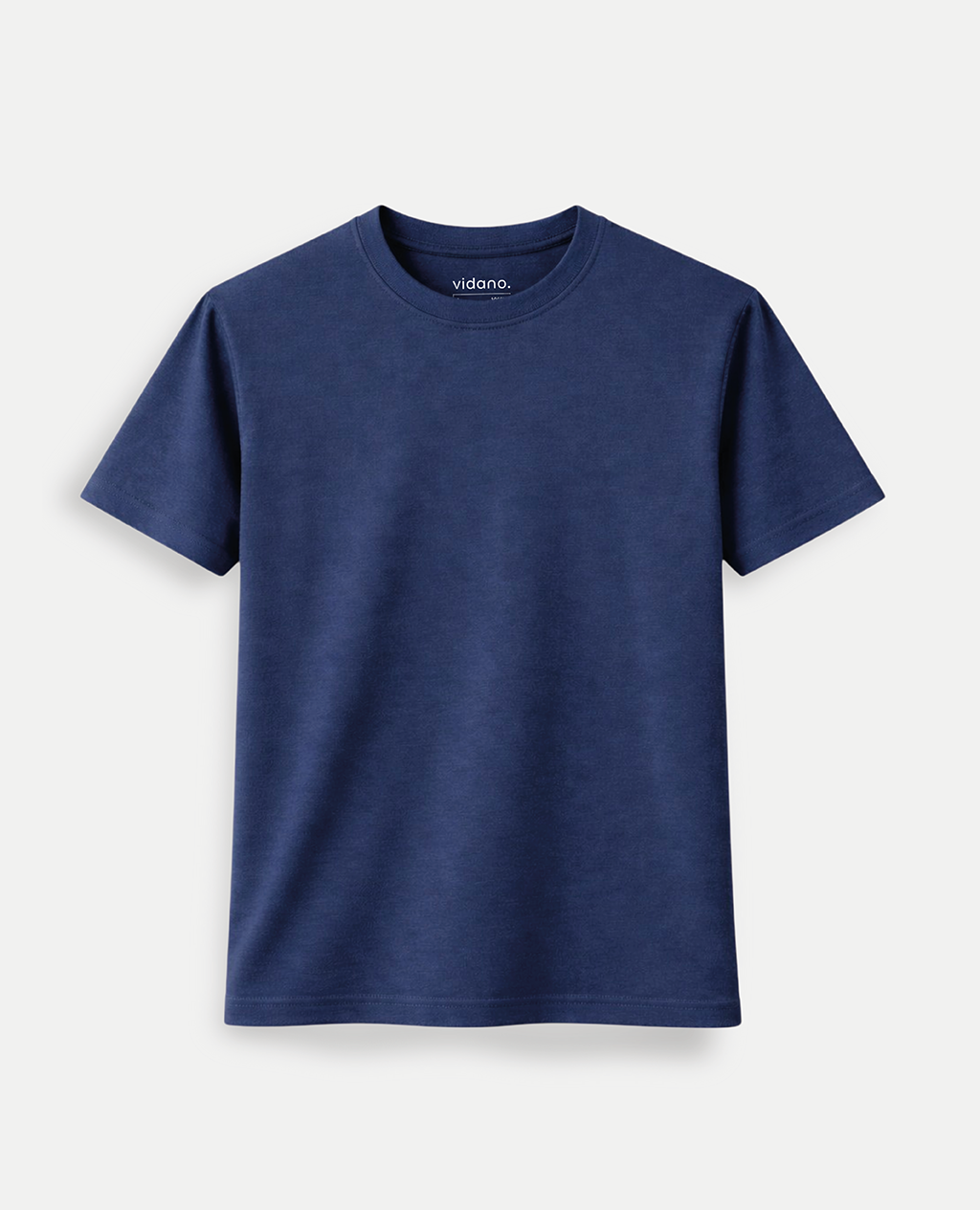 T-Shirt Black Round Neck | Pima Cotton Men