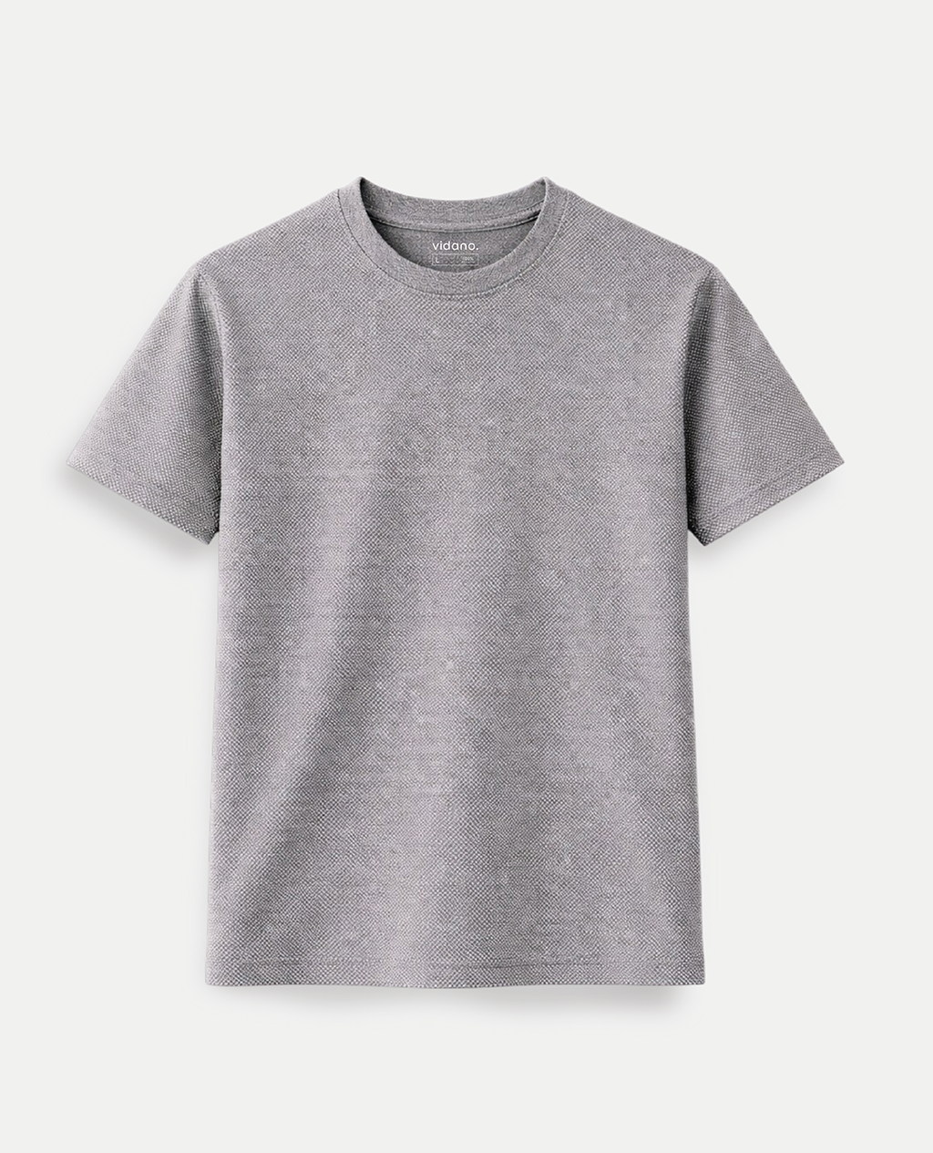 T-Shirt Black Round Neck | Pima Cotton Men