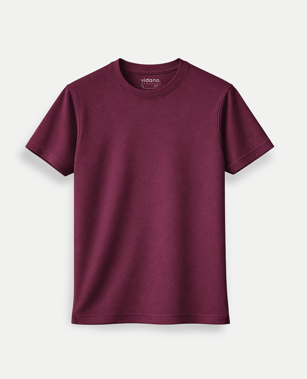 T-Shirt Black Round Neck | Pima Cotton Men