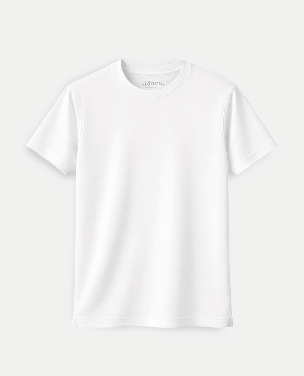T-Shirt Black Round Neck | Pima Cotton Men