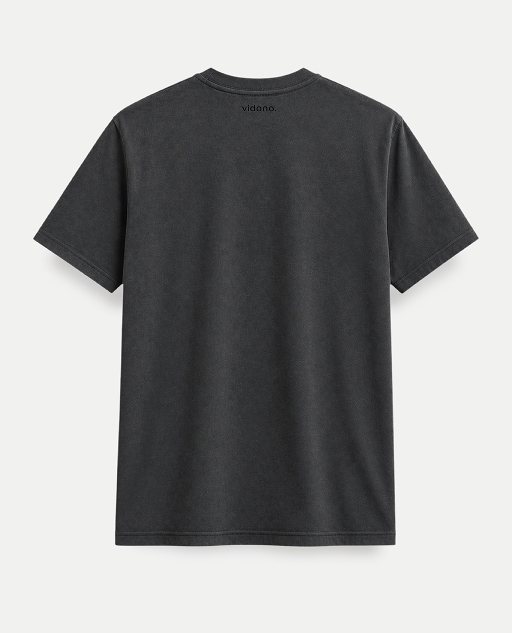 T-Shirt Deep Charcoal Round Neck | Limited Edition Pima Cotton Men