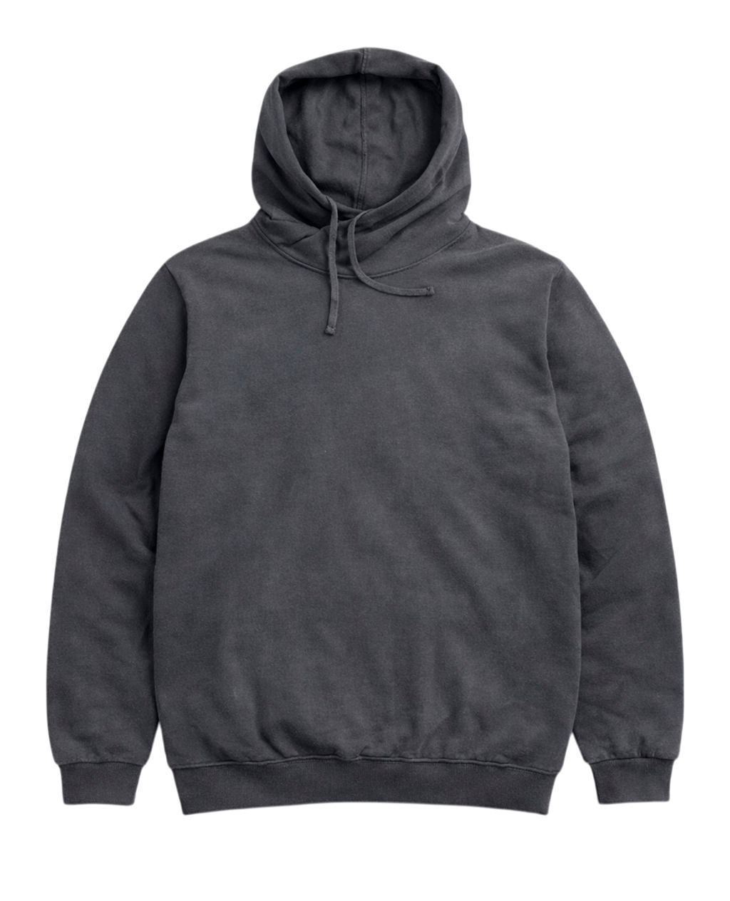 Hoodie Gray Lightweight Cross Neck | Pima Cotton