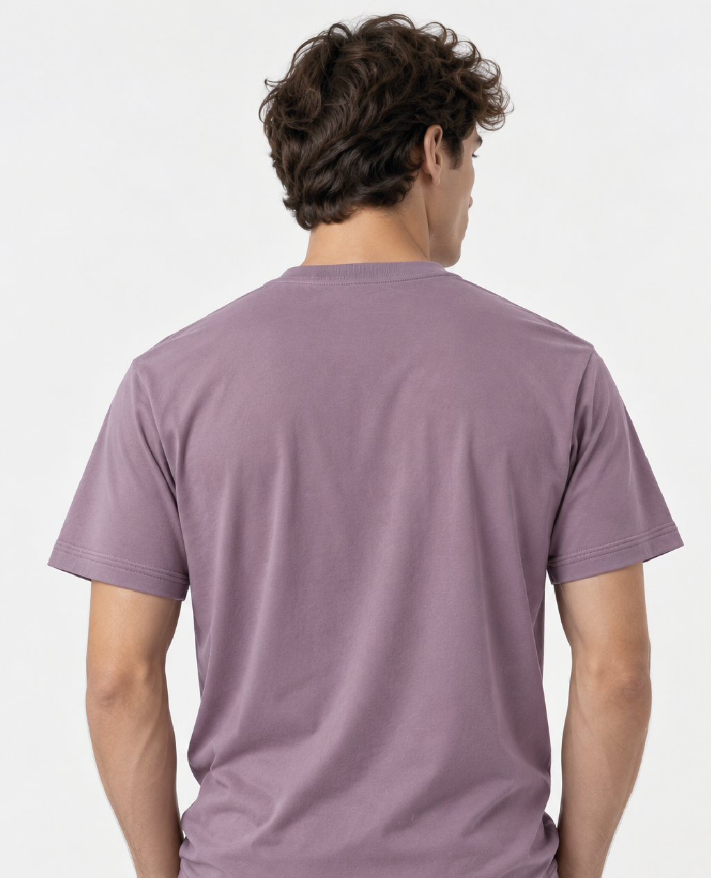 T-Shirt Dusty Mauve Round Neck | Sorona Line Men