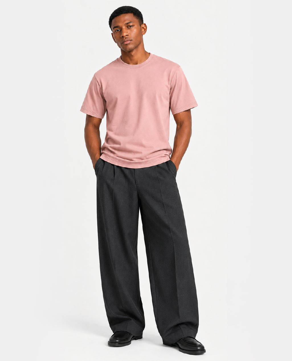 T-Shirt Dusty Rose Round Neck | Sorona Line Men