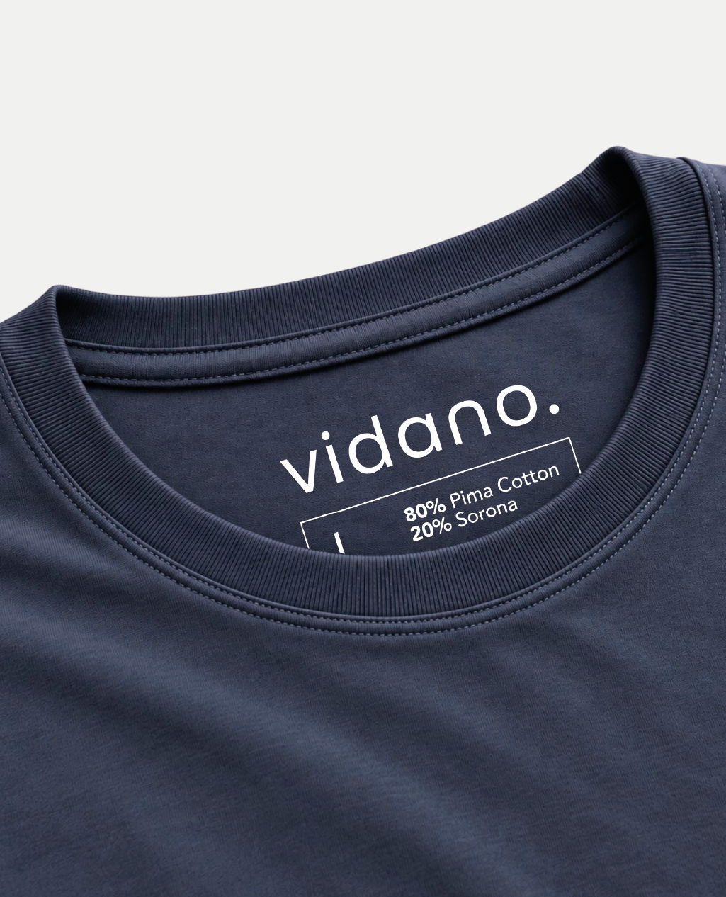 T-Shirt Midnight Navy Round Neck | Sorona Line Men