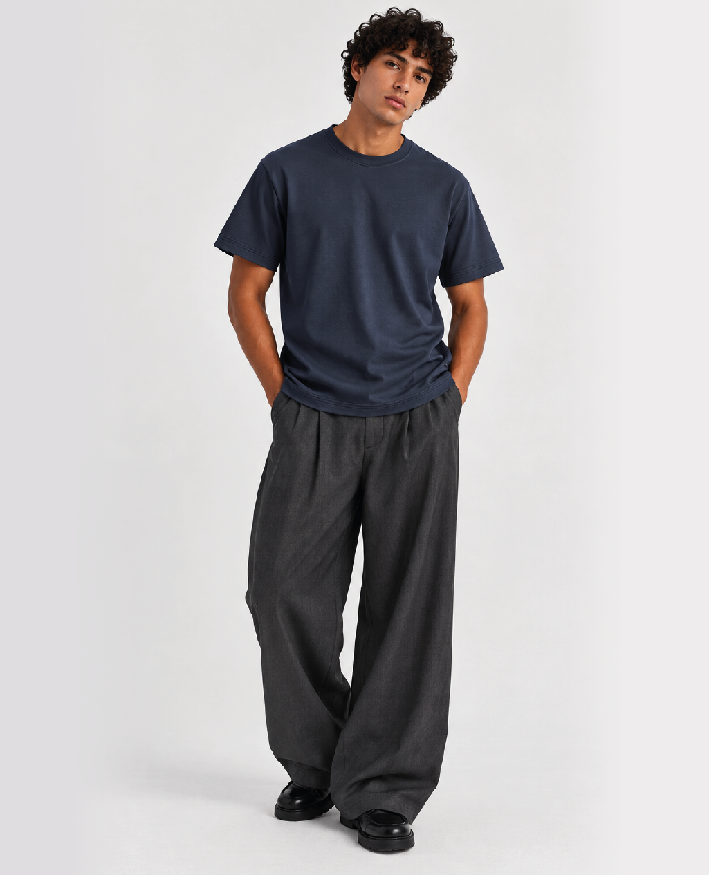 T-Shirt Midnight Navy Round Neck | Sorona Line Men