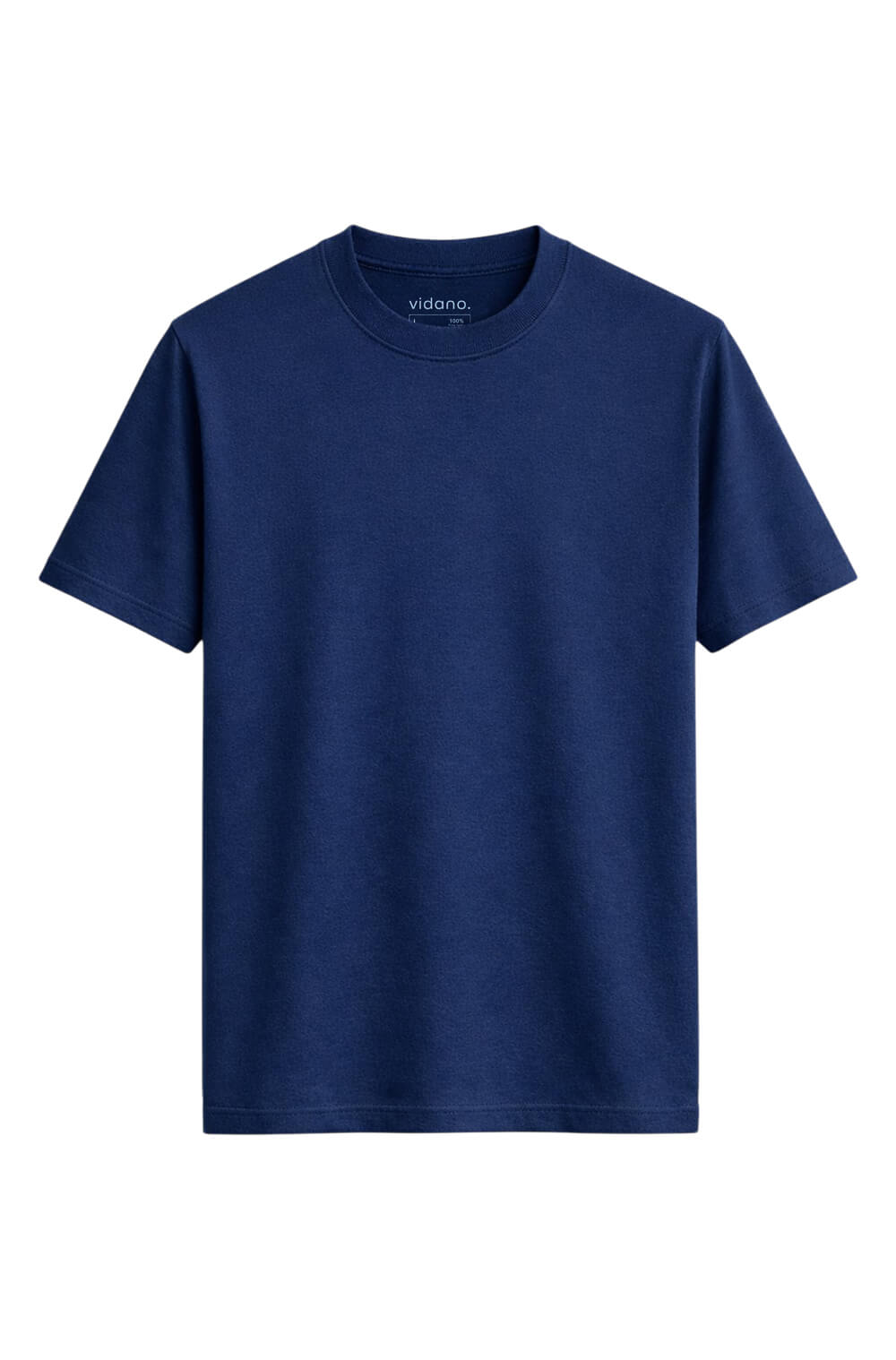 T-Shirt Blue Steel Round Neck | Limited Edition Pima Cotton Men