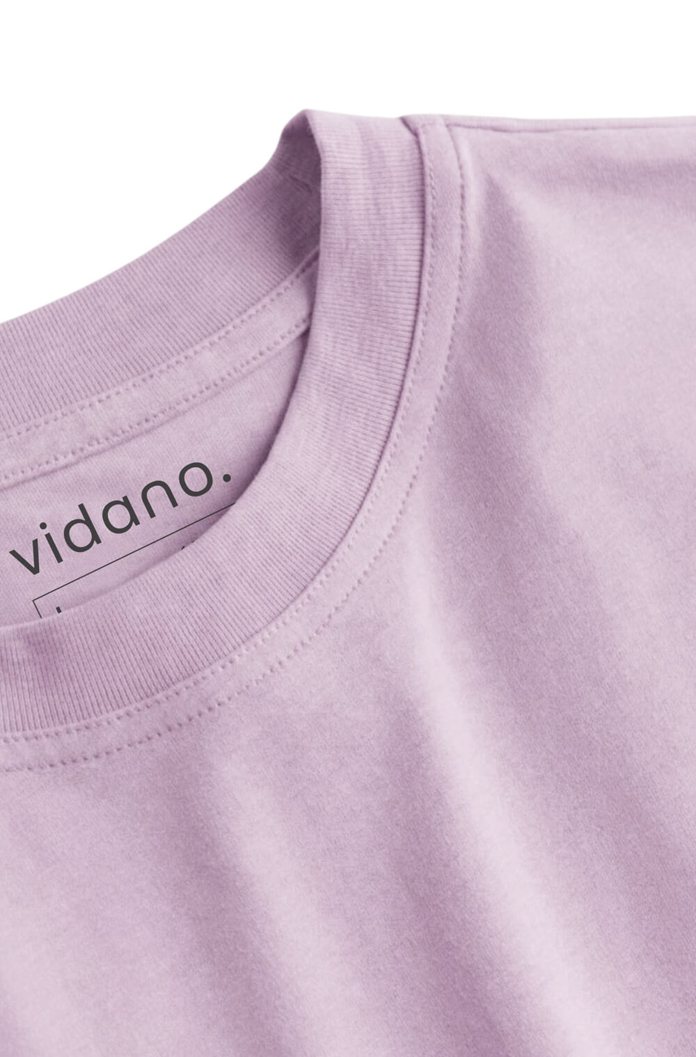 T-Shirt Lilac Round Neck | Limited Edition Pima Cotton Men