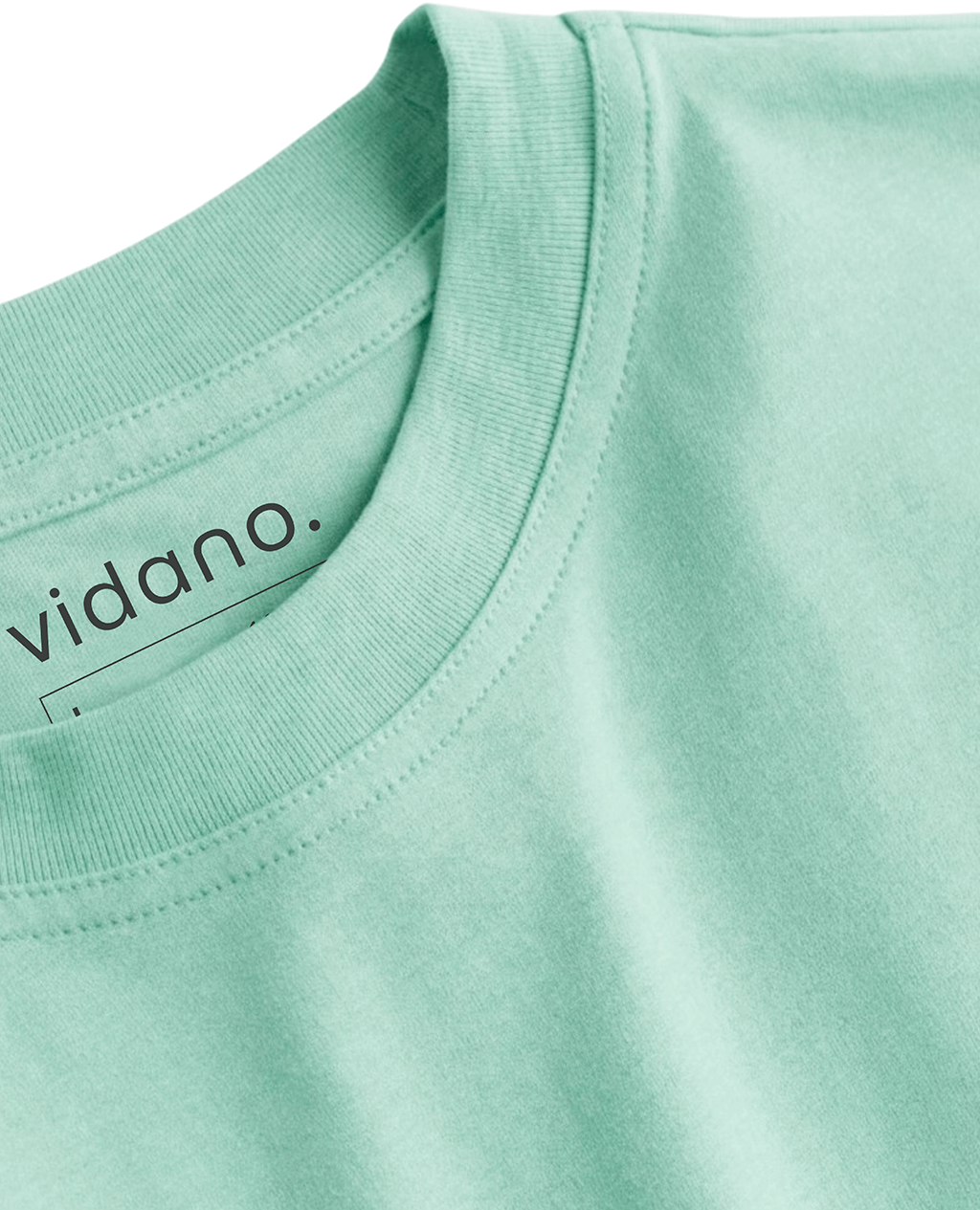 T-Shirt Aqua Round Neck | Limited Edition Pima Cotton Men