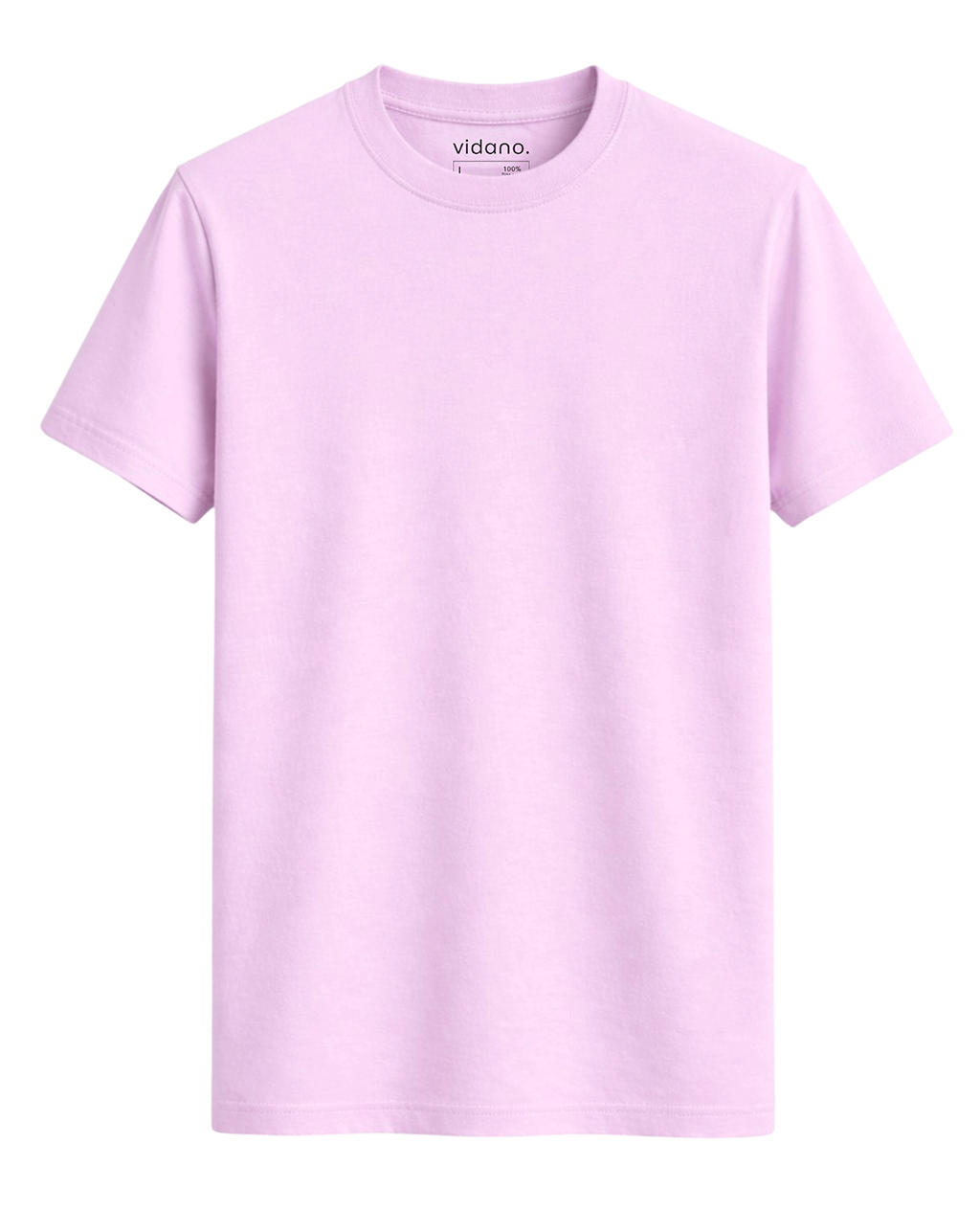 T-Shirt Lilac Round Neck | Limited Edition Pima Cotton Men