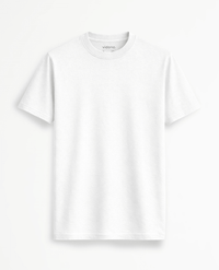 T-Shirt White Round Neck