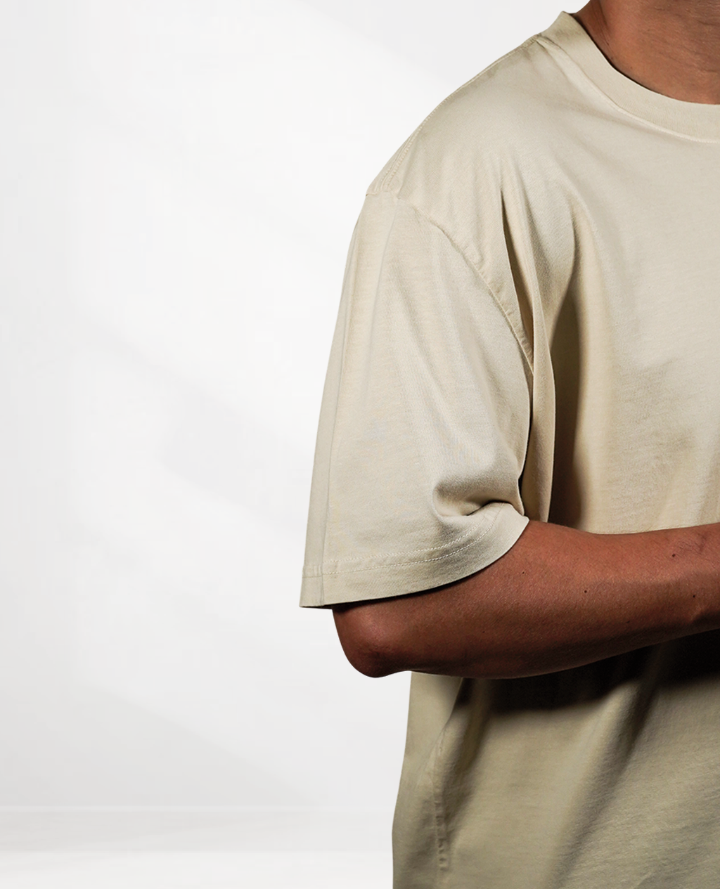T-Shirt Oversized Sand Dune | Pima Cotton
