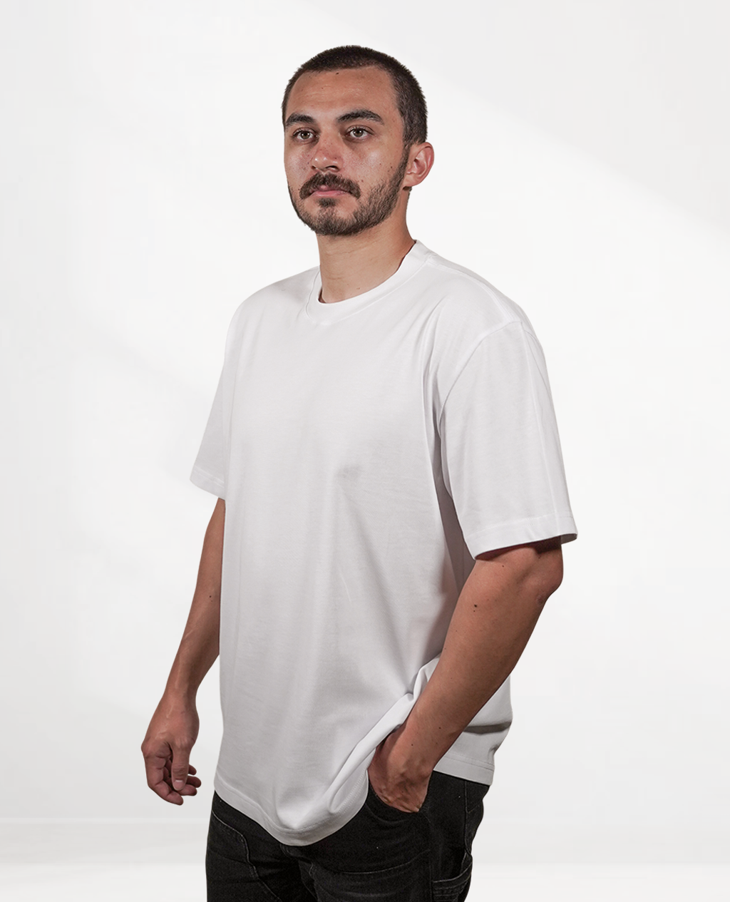 T-Shirt Oversized White | Pima Cotton