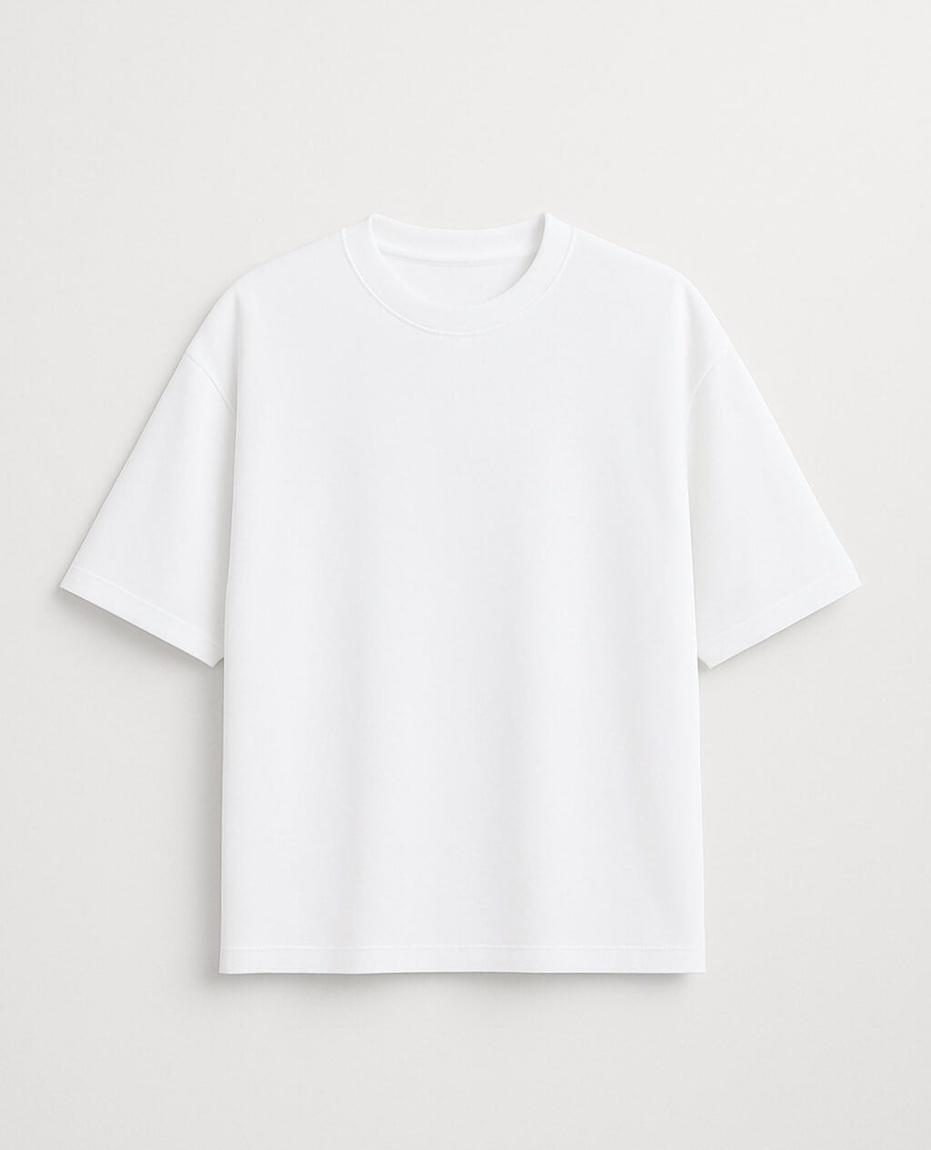 T-Shirt Oversized White | Pima Cotton Men