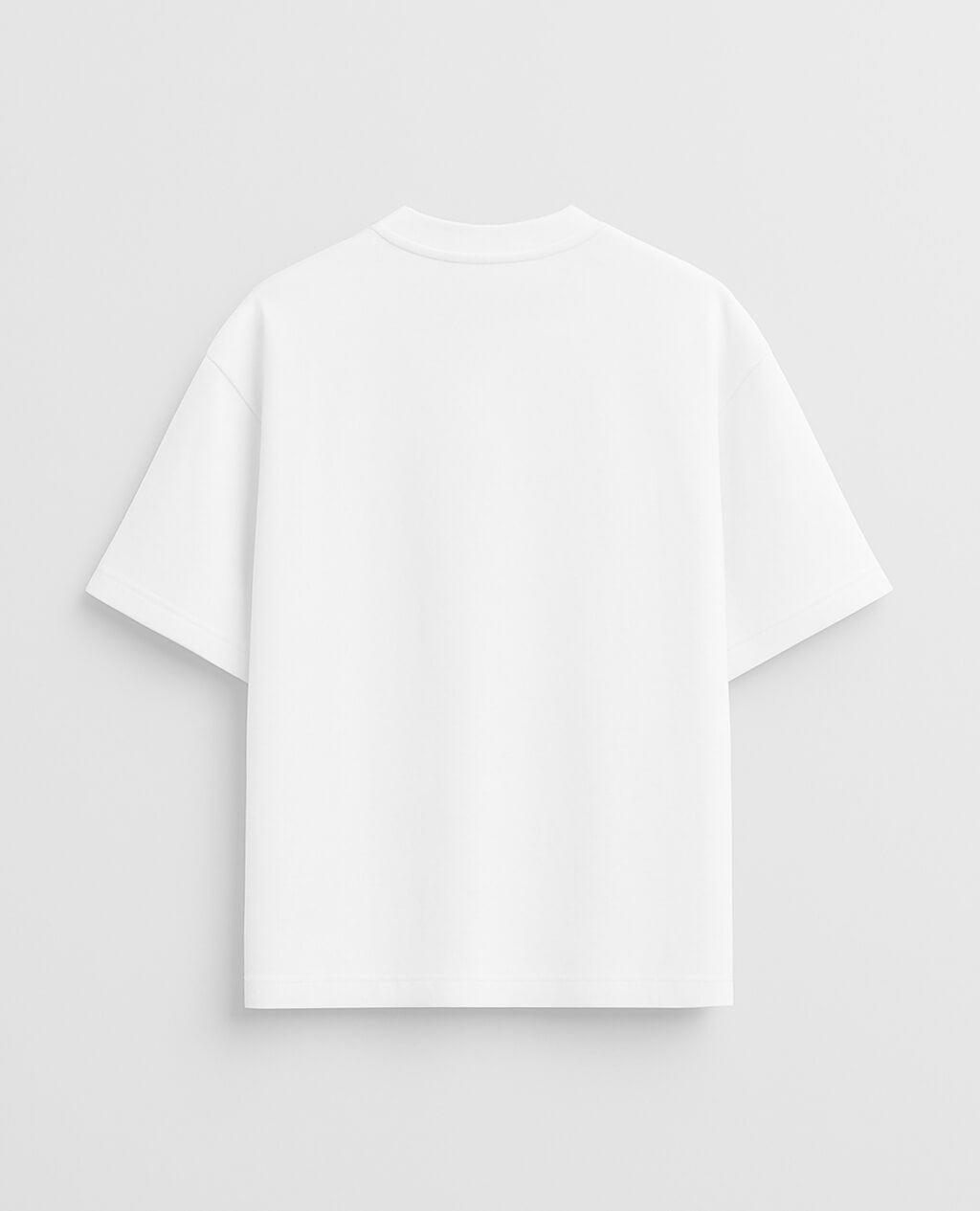 T-Shirt Oversized White | Pima Cotton Men