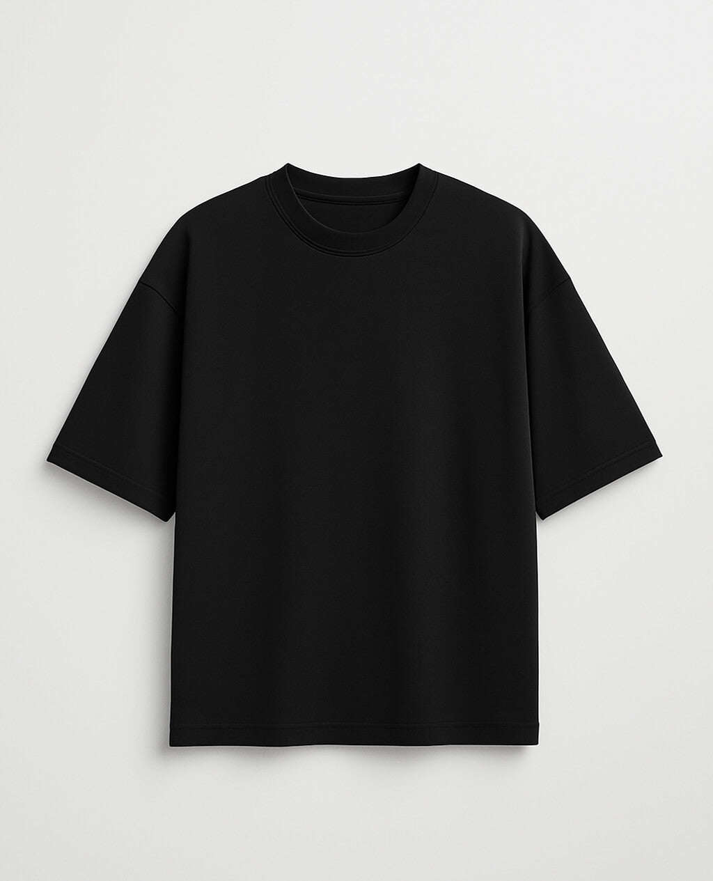 T-Shirt Oversized Black | Pima Cotton Men