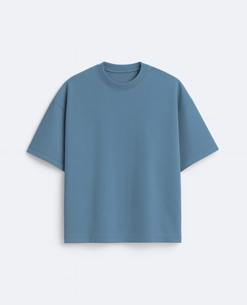 T-Shirt Oversized Steel Blue | Pima Cotton Men